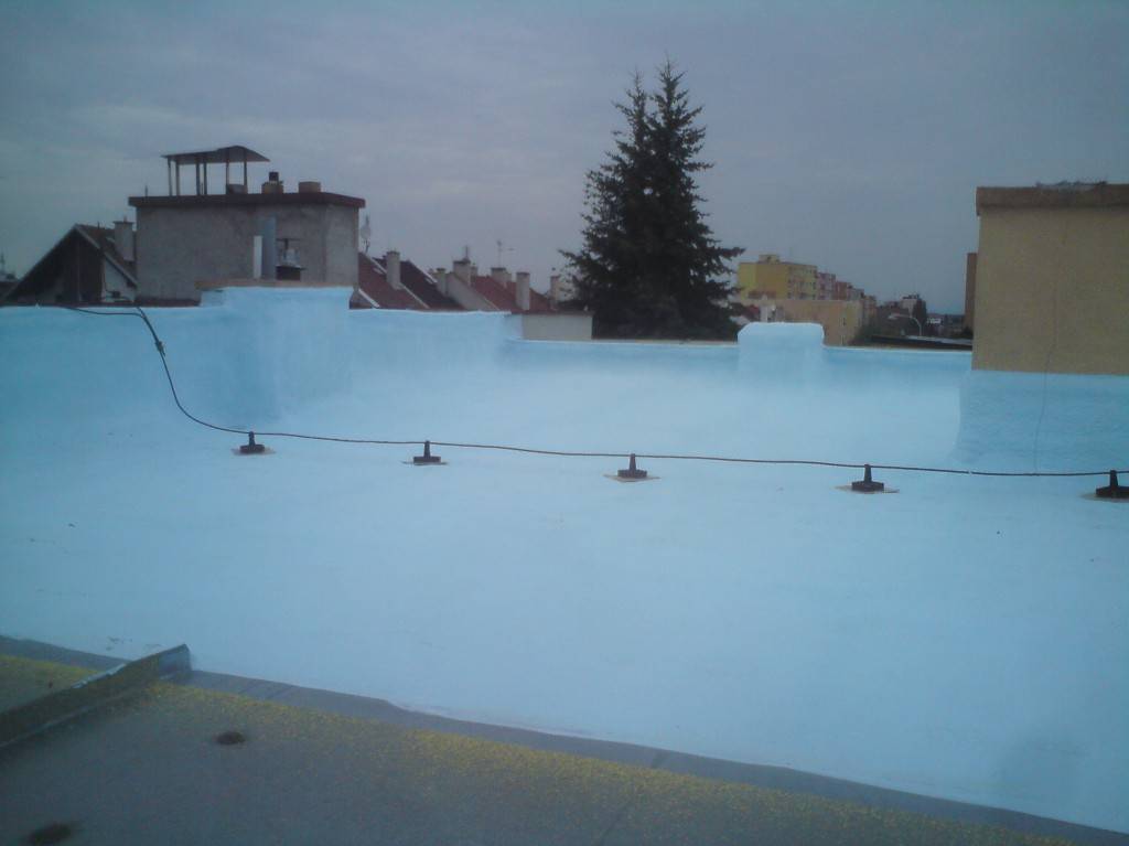 Hydroizolace ploché střechy Olomouc
