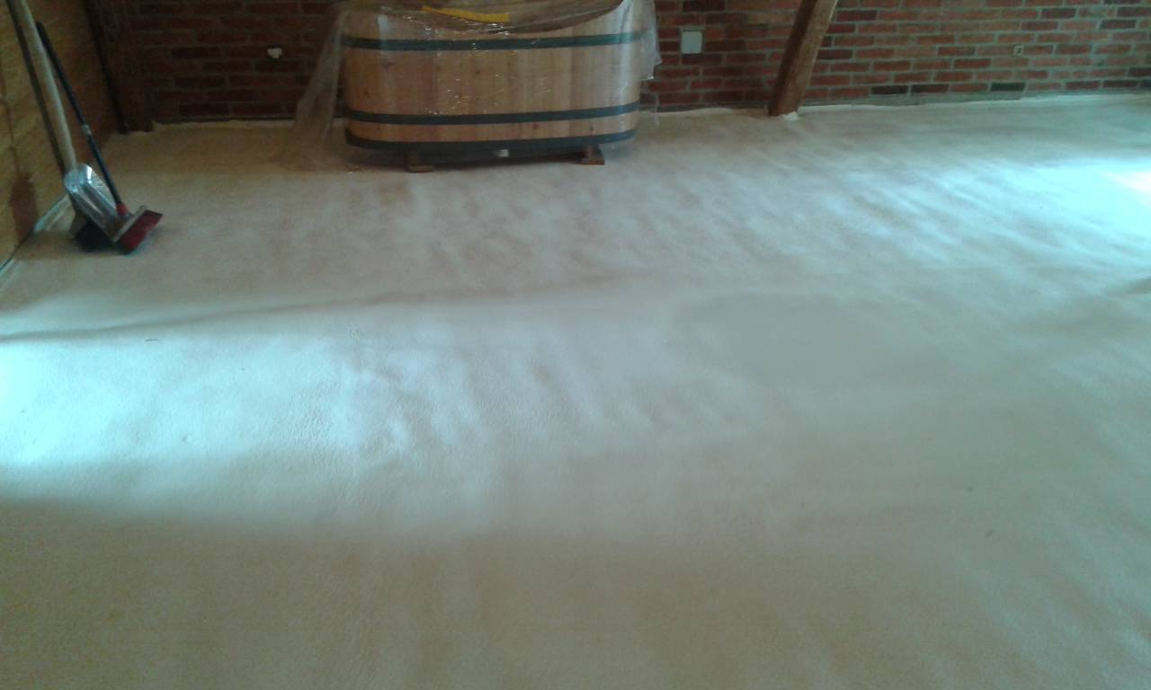 Zateplení podlahy RD v Pazucha