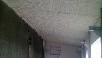 Zateplení stropu výrobní haly Mohelnice